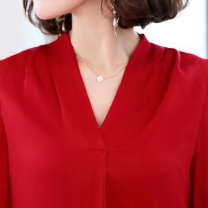 The Noa Silk Blouse